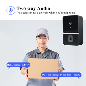 Xu hướng điều khiển từ xa tầm nhìn ban đêm HD Máy ảnh Wifi Vòng chuông Home an ninh Video intercom không dây thông minh Door chuông thiết bị điện tử - Product Image 4