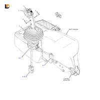 375-1559 CONTRÔLE GP CATERPILLAR JOYSTICK