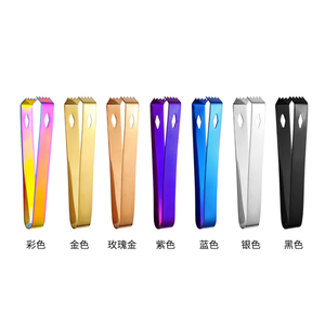 DFT33 SUS 304 High Quality Stainless Steel Ice Tongs 16cm - Product Image 6