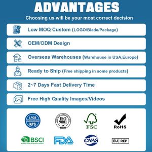 Juego de Cuchillos de Cocina Multifuncionales de Paja de Trigo Color Macarrón, Cuchillos para Frutas y Verduras con Tabla de Cortar - Product Image 6