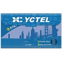 Tarjeta SIM YCTEL 5G/4G LTE Solo Datos 24GB-365 Días Compatible con Cámaras de Seguridad/Solar/Caza 3 en 1, Dispositivos IoT para Automóviles T-Box, EE. UU.