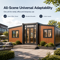 Maisons conteneurs extensibles, maisons modulaires portables pour usage résidentiel, commercial et hôtelier