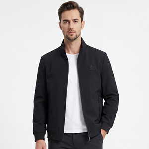 <strong>Men's</strong> Stylish High Quality <strong>Smart</strong> Casual <strong>Jacket</strong> Zipper Closure Eco-Friendly Knitted All-Season Luxury Custom Workwear <strong>Jacket</strong> - Product Image 2