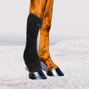 Bottes de glace en Nylon pour cheval, enveloppements de jambes refroidissants, enveloppe de glace pour genou cheval, thérapie chaude et froide - Product Image 5