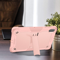 Casing Tablet Anti Jatuh untuk Honor Pad X9 X8 Pro X10, Silikon PC Tipis, Pelindung Tugas Berat dengan Penyangga Putar 360 Derajat, Pasokan Pabrik