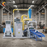 Machine de recyclage de câbles entièrement automatique pour le broyage, la granulation et la séparation des fils