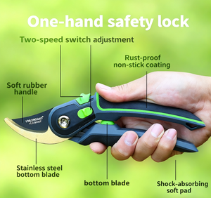 Sécateurs de jardin, capacité de coupe de 35 mm, arbres fruitiers, fleurs, branches, taille-haies, cisailles de jardin, outils - Product Image 5