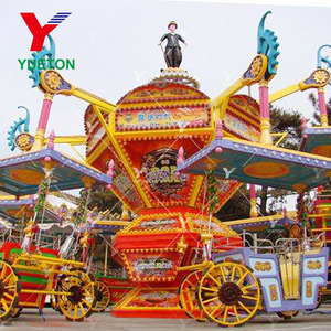 Hội Chợ thu hút trẻ em sân chơi công viên giải trí cưỡi gia đình Thời Hiện Đại cưỡi với xe ngựa hoàng gia để bán - Product Image 2