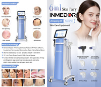 Appareil de Microneedling RF 6-en-1 1000W pour le Blanchiment, la Stimulation du Collagène et la Thérapie Anti-Âge – Dispositif MTSkinPen pour le Visage