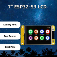 Module TFT BOE ESP32-S3 HMI avec 8 Mo de PSRAM et 16 Mo de Flash pour LVGL, écran intelligent WIFI 7 pouces 800*480, montage sur rail DIN