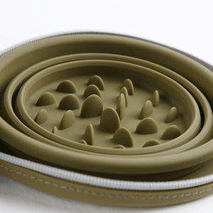 Tazón de Viaje de Silicona para Perros, Plegable, de Dos Piezas, Portátil, Cadenas de Suministro Globales, Fábrica de <span class=keywords><strong>China</strong></span> y Vietnam - Product Image 4