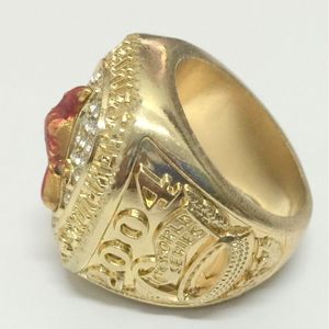 St. Louis Cardinals Championship <b>Ring</b> Alloy <b>Large</b> Engraved Baseball Trophy Jewelry - Product Image 2