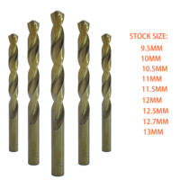 Foret de centrage PHT STAR HSS 4241 PHT 4241, lot de 5 pièces, DIN338, 10 mm, queue droite, pour perçage rapide du métal