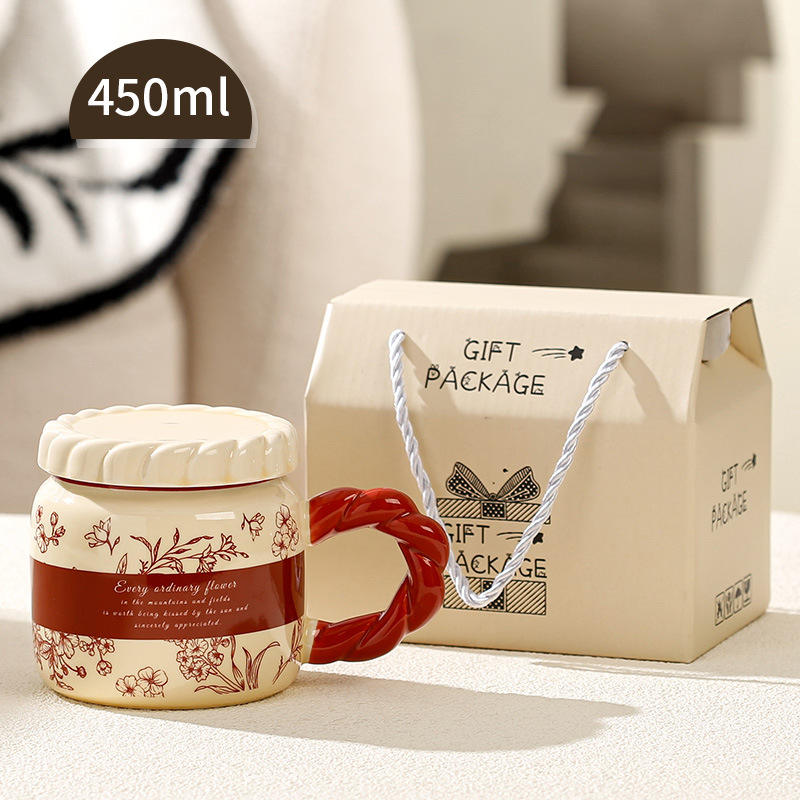 [Coffret cadeau] Mug vintage français - Rouge