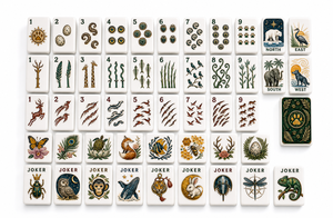 MeldVerse Professional Casino Quality Durable Acrylic Classic American <b>Mahjong</b> Tiles for Gift and Retail for Adults Portable <b>Set</b> - Product Image 4
