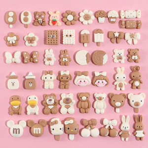 Kit de Matériaux DIY pour Décoration de Téléphone en Résine EVA, Motifs Ours et Lapin de Dessin Animé, 2023 - Product Image 2