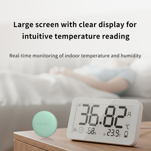 Termómetro Digital Inalámbrico Bluetooth con Pantalla Externa, Sonda Flexible para Axila de Bebé, Almacenamiento de Datos - Product Image 1