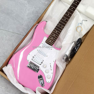 GALYDA Kits de guitare électrique en coupe de 41 pouces avec manche en érable et G-550 d'instruments à 6 cordes en peuplier - Product Image 1