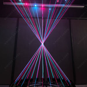 Láser Knight DMX 512 con Control Remoto, Efectos de Luz para Espectáculos, DJ, <span class=keywords><strong>Mini</strong></span> Láser RGB de 2W para Discotecas, Fiestas, KTV - Product Image 5