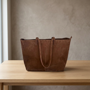 Sac à main BS de luxe en cuir véritable pour femme, style occidental, avec fermeture éclair, imperméable, léger, grande capacité, et bandoulière - Product Image 3