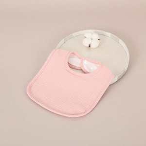 طقم من 3 قطع (ألوان عشوائية) من مرايل الأطفال العادية مع قماش المناشف على الظهر لامتصاص قوي للماء، حاصل على شهادة CPC - Product Image 3