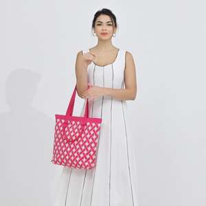 กระเป๋าโท้ทสำหรับเด็กและแม่ของเด็กลายสก๊อตใหม่2025ใช้งานได้หลากหลายสีเรียบง่ายและใช้งานได้หลากหลาย - Product Image 4