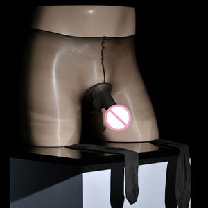 <span class=keywords><strong>2022</strong></span> medias de encaje caliente para <span class=keywords><strong>hombre</strong></span> completamente transparente Sexy encaje mangas de pene pantimedias medias de terciopelo - Product Image 6
