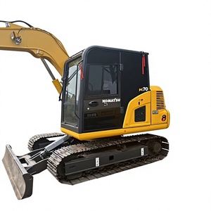 Excavatrices Komatsu Pc70-8 en bon état et de qualité, d'occasion, originales, 7T, provenance du Japon - Product Image 1