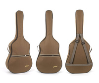 Sac de guitare acoustique de base rembourré de 5 mm, 40/41 pouces, à double sangle, imperméable, sac de guitare folk, vente en gros d'usine, sac western