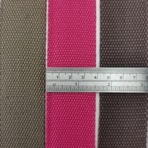 1.5インチコットンウェビング持続可能なロングドッグレードプリントプリントコットンウェビングバッグストラップ - Product Image 6