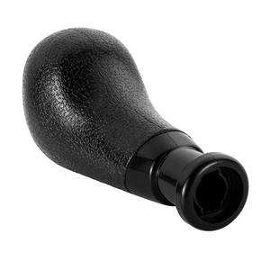 Poignée de levier de vitesses manuelle pour voiture Lada, en cuir noir, ergonomique, accessoire intérieur - Product Image 1