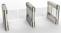 Portail battant intelligent numérique anti-collision G70 : Positionnement numérique de précision par infrarouge + allée accessible de 1,2 m, pour la première ligne de construction