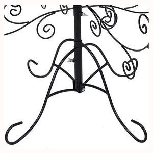 Cây Treo Trang Trí Bằng Dây Kim Loại Màu Đen Cây Treo Cây Giáng Sinh Có Nhiều Móc Treo Đồ Thủ Công Nhỏ - Product Image 5