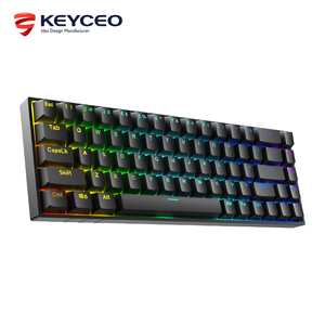 Bàn Phím Cơ Mini Xách Tay Giá Bán Buôn 60% Thiết Kế Công Thái Học Giá Rẻ 2.4G + Bt Hai Chế Độ RGB Chip Mạch Chơi Game Tuyệt Vời - Product Image 2
