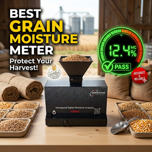 Digital Grain Moisture Meter Grain Moisture Analyzer Seed Moisture Tester for Wheat <b>Corn</b> <b>Harvest</b> Inspection - Product Image 6