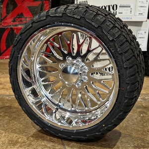 ไฟ<span class=keywords><strong>ล้อ</strong></span>เดียวขอบโครเมียม8X6.5 6X5.5 F150 Silverado 2500HD 6X139.7 26 26x14 24X14สำหรับ<span class=keywords><strong>ล้อ</strong></span>รถบรรทุก - Product Image 3
