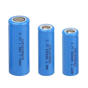 ICR18650 Cilindrische Batterijen Li-Ion Oplaadbare ICR18650 Batterij 2000Mah 2Ah 2200Mah 2400Mah 3.7V