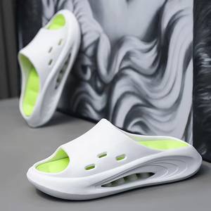 Sandalias BreezeStep de EVA Suaves e Impermeables, con Masaje, Suela Gruesa, Ligeras, Antideslizantes, para Playa, con Diseño a Cuadros Acolchado - Product Image 5