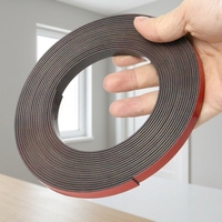 Bande magnétique souple pour moustiquaire, bande magnétique flexible pour moustiquaire et accessoires d'installation facile pour moustiquaires