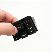 Clavier numérique en silicone pour téléphone, bouton poussoir conducteur LED, impression sérigraphique personnalisée, dôme en caoutchouc