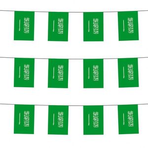 Banderas de Poliéster Hechas a Medida para el Día Nacional de Arabia Saudita y para la Celebración del Día de Estados Unidos, Canadá y México, Decoraciones para Llevar en la Mano - Product Image 1