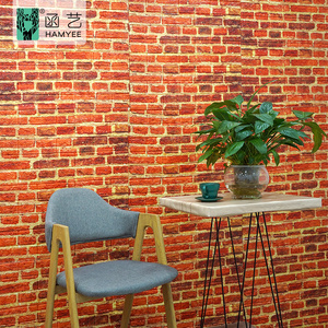 Panel de pared de espuma autoadhesivo, papel tapiz impermeable 3 D <span class=keywords><strong>para</strong></span> pared, sala de estar, diseño de papel tapiz - Product Image 3