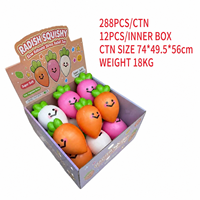 Jouets en mousse PU à remontée lente en gros, jouets anti-stress mignons en forme d'animaux pour enfants et adultes