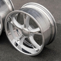 Jantes forgées sur mesure 2 pièces à déport profond pour voitures muscle, jantes de performance décalées pour Mustang, Camaro, Challenger, Charger, C10 Restomod