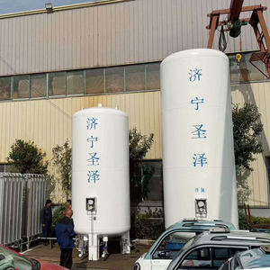 Tanque de Almacenamiento de Líquido O2 Criogénico de Baja Presión con Aislamiento al Vacío de 15M3 y 1.6MPa - Product Image 4