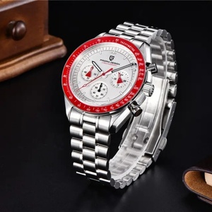 Montre Pagani Design 1701 pour hommes, montre de marque haut de gamme, montre personnalisée avec logo, chronographe à quartz, montre-bracelet - Product Image 5