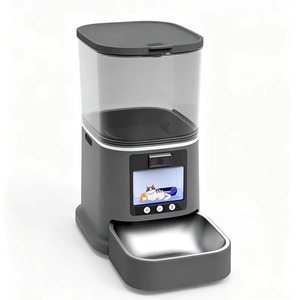 <span class=keywords><strong>150</strong></span> °   Dispensador Inteligente de Comida para Gatos con Cámara PTZ Gran Angular, Visión Nocturna de Doble Banda 2.4G/5G, Videollamada Bidireccional, Alimentador Automático para Mascotas de 5L - Product Image 5