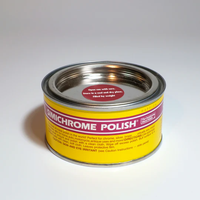 Pâte à polir métallique Happich Simichrome originale pour le chrome, l'aluminium, la restauration de motos et d'automobiles
