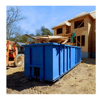 Toutes les tailles de poubelles en métal pour le recyclage Benne à ordures Roll Off Container