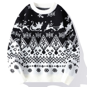 <span class=keywords><strong>Pull</strong></span> de Noël personnalisé OEM & ODM, vêtements à manches longues, tricot d'hiver, <span class=keywords><strong>pull</strong></span> de Noël <span class=keywords><strong>moche</strong></span> pour homme - Product Image 3